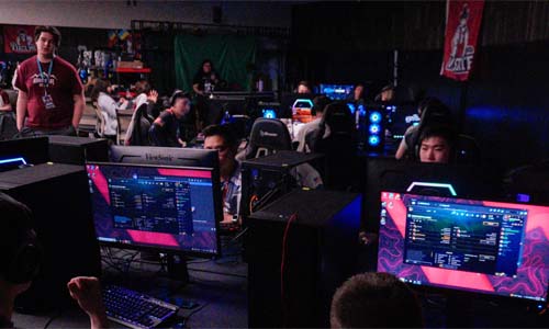 Playing League of Legends